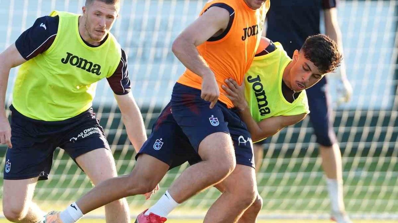 Trabzonspor yeni sezon hazırlıklarını sürdürdü