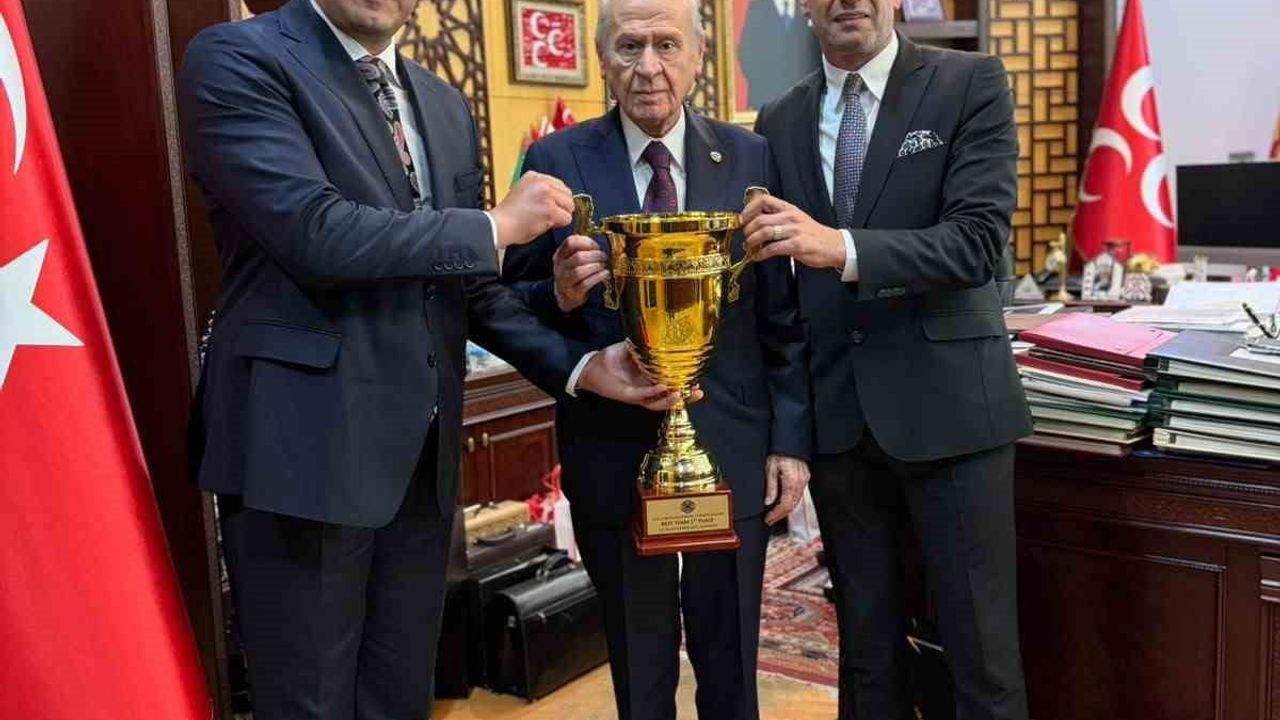 Türkiye Boks Federasyonu'ndan Devlet Bahçeli'ye ziyaret