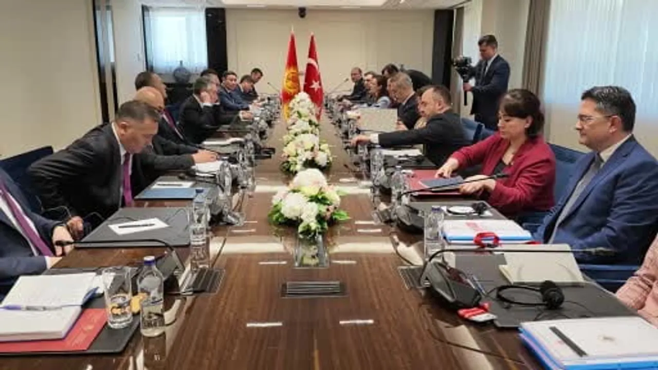 Türkiye-Kırgızistan ortak stratejik planlama grubu 7. toplantısı başladı