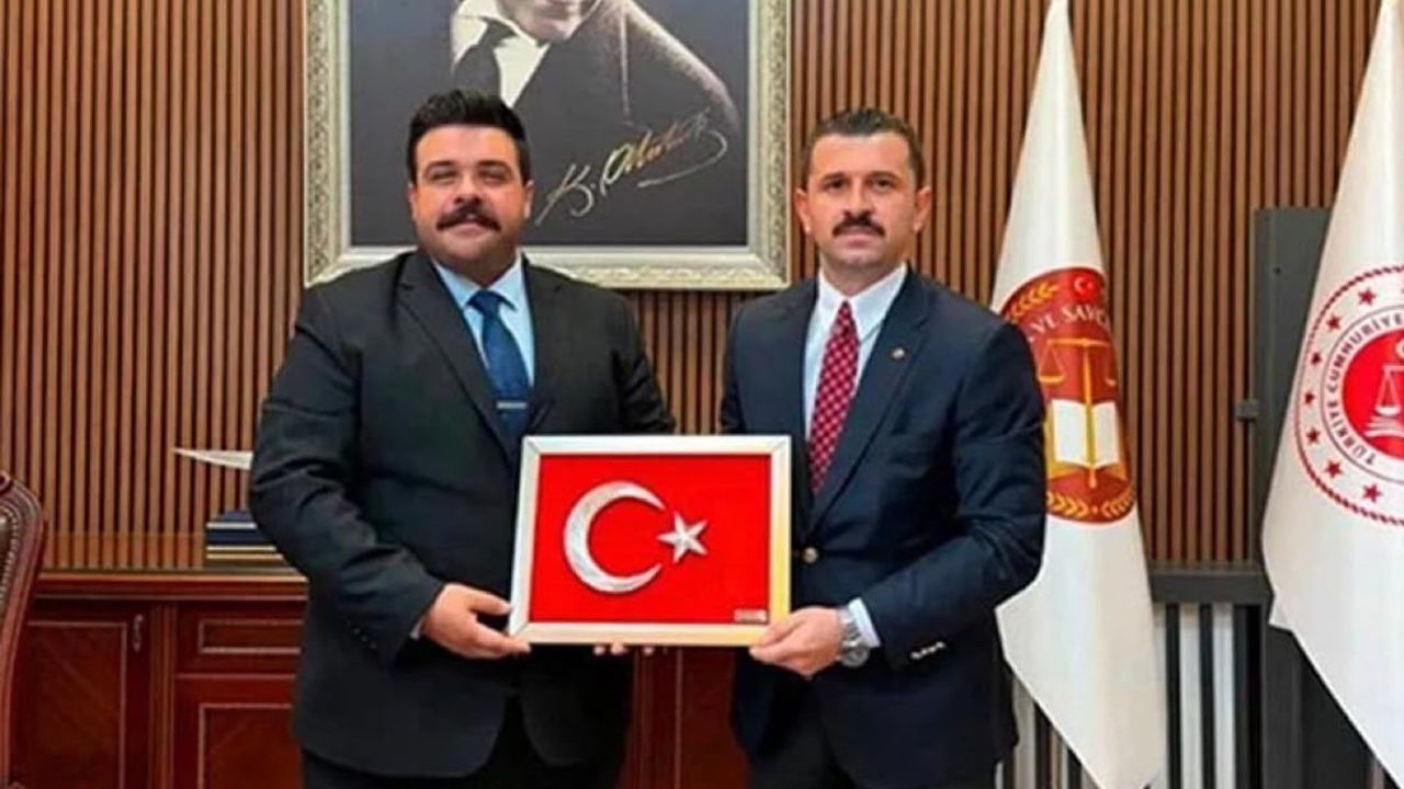 Tutak kaymakamı ve savcıdan Başsavcı Bilge'ye hayırlı olsun ziyareti