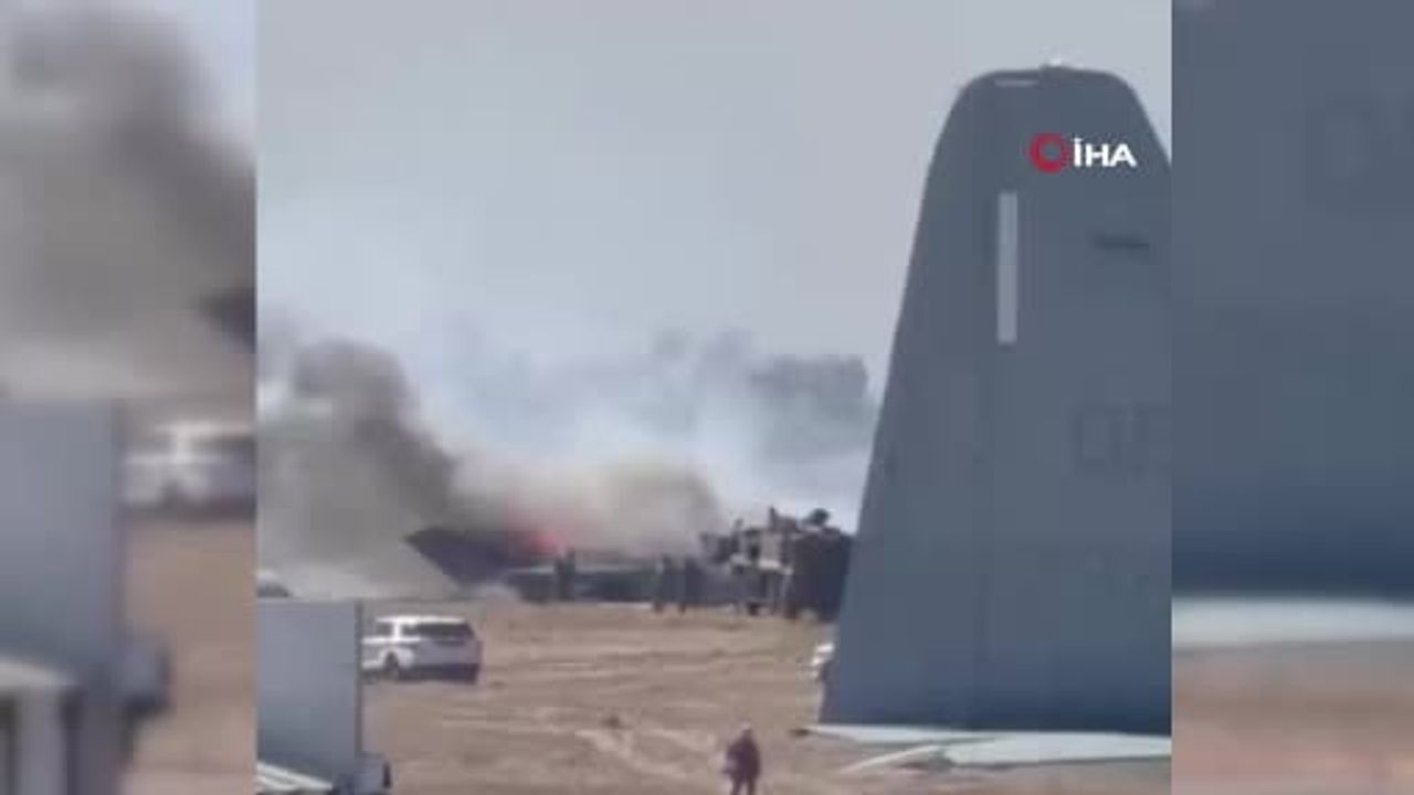 Uçuş sırasında alev alan F-35 Miramar hava üssü yakınında düştü