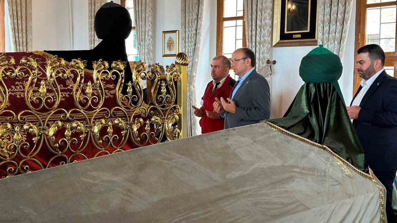 Üftâde hazretleri türbesinde 446. sene-i devriye duasıyla anıldı