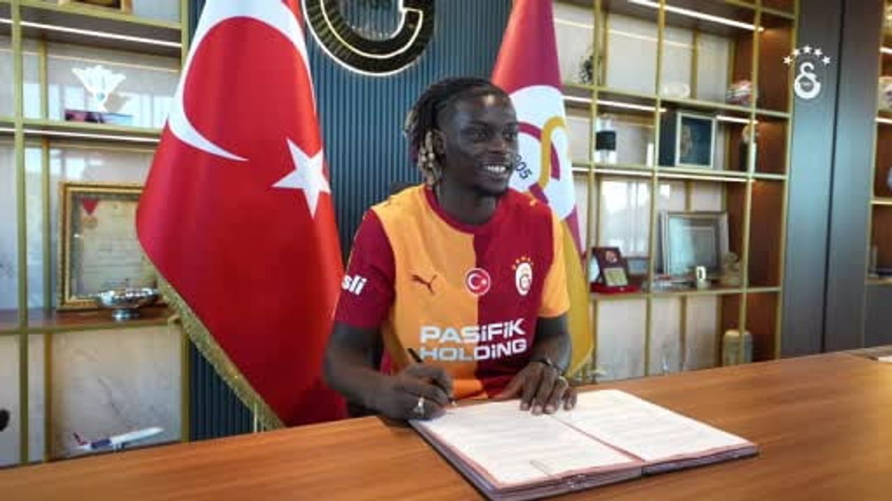 Ugochukwu: buraya imza atmak benim için büyük bir gurur