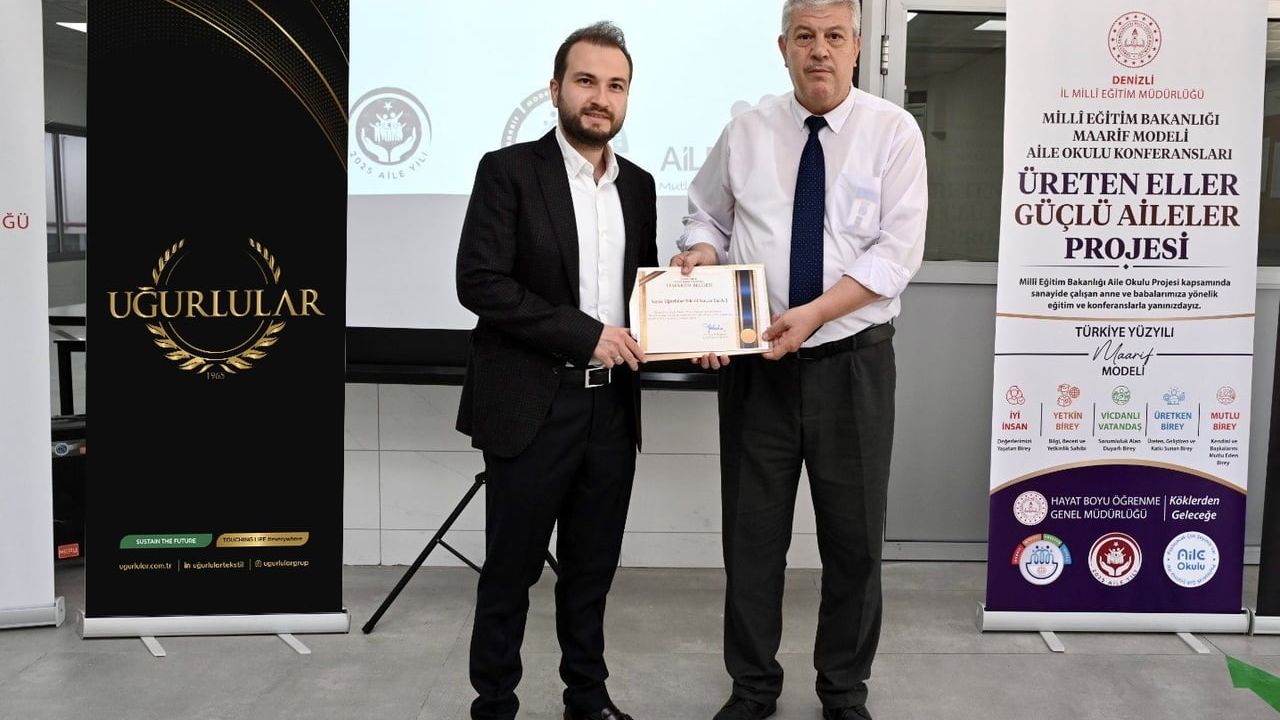 Uğurlular Tekstil 'Üreten Eller, Güçlü Aileler' projesine ev sahipliği yaptı