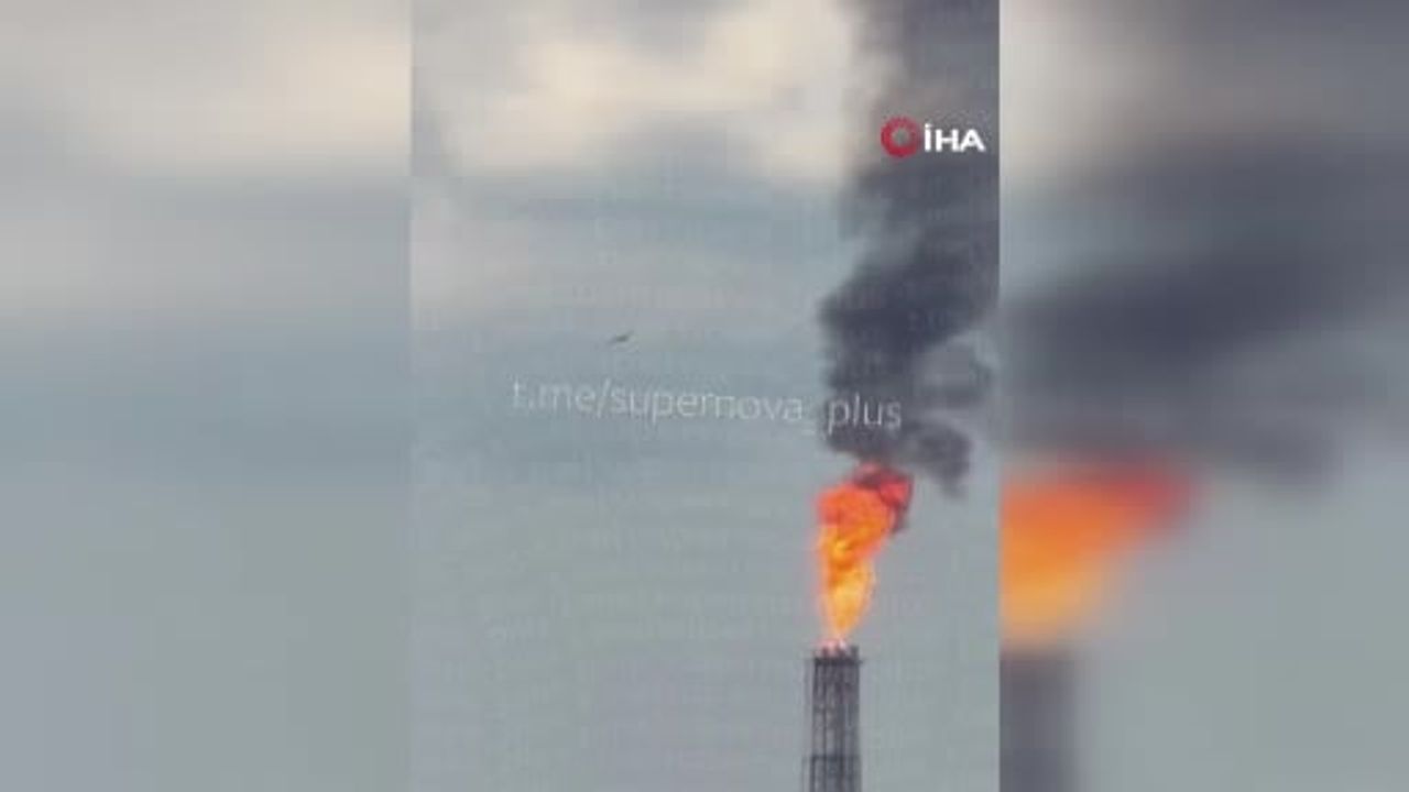 Ukrayna Omsk rafinerisini İHA'larla vurdu
