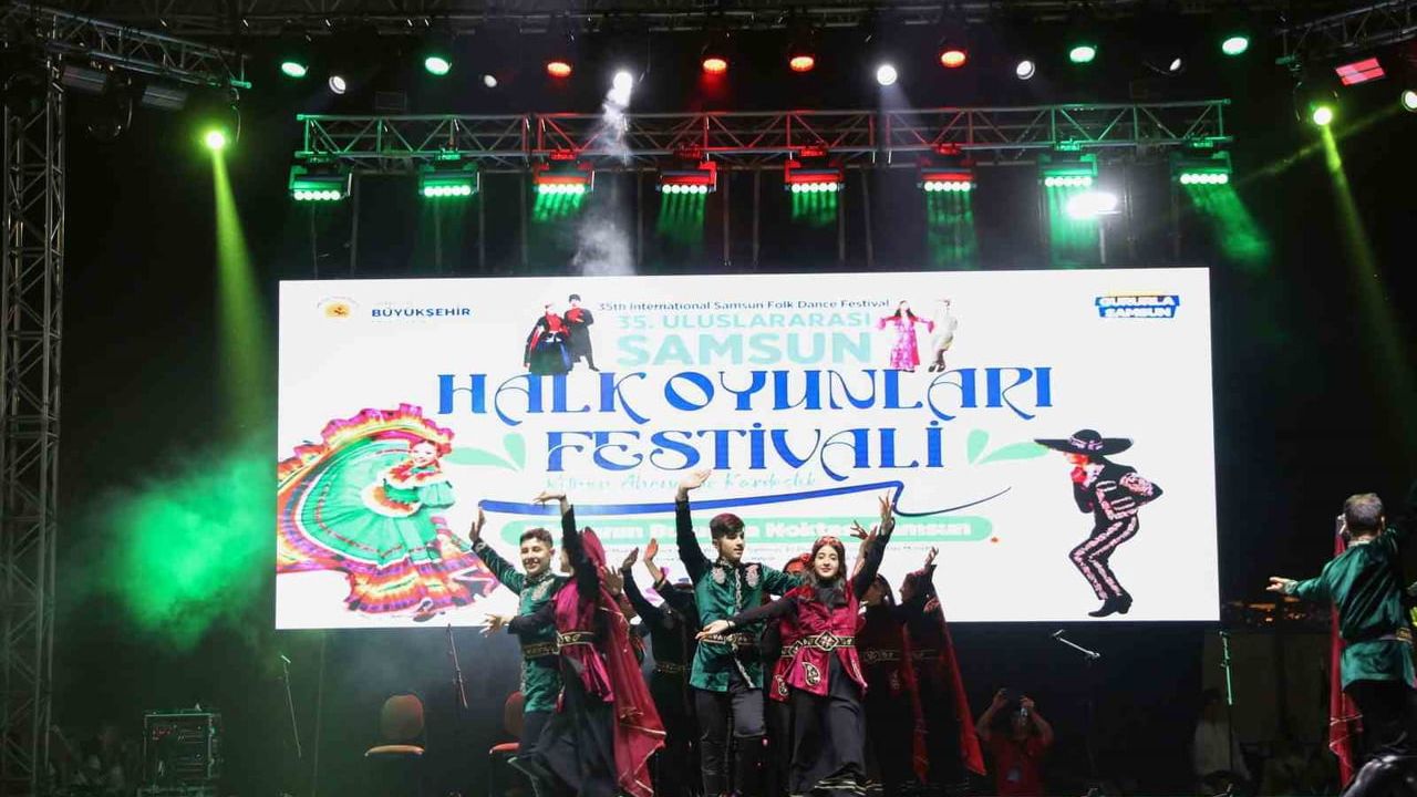 Uluslararası Samsun halk oyunları festivali 21 Temmuz'da başlayacak