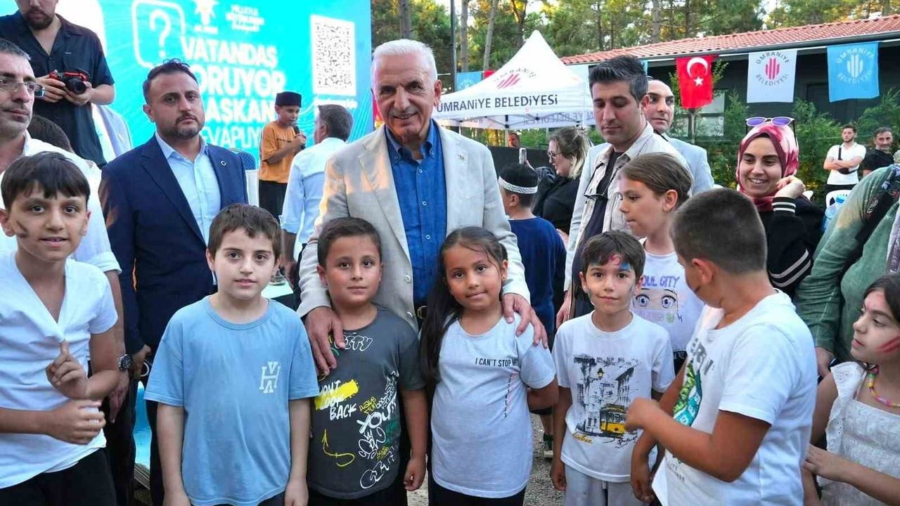 Ümraniye’de çocuk festivali coşkusu devam ediyor
