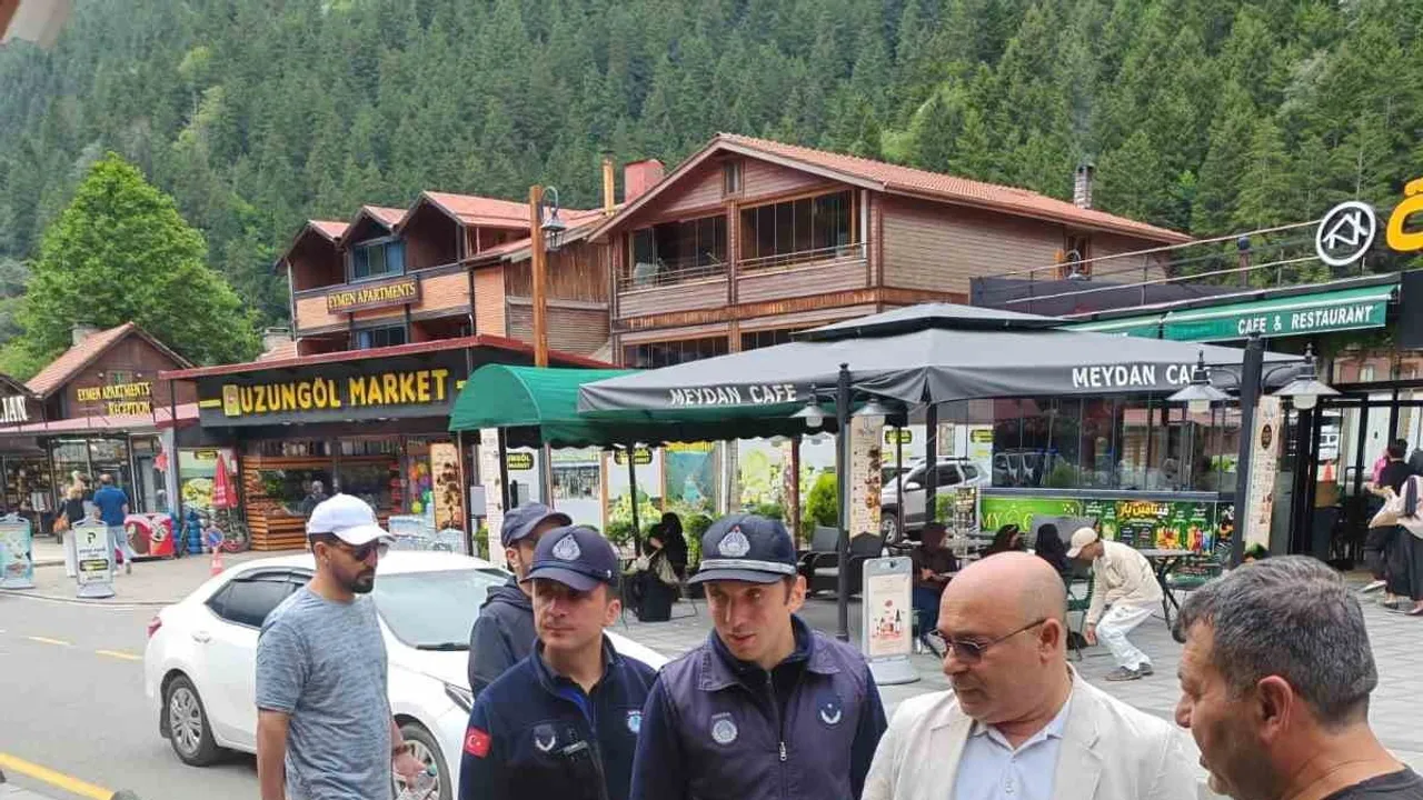 Uzungöl'de hizmet kalitesini korumaya yönelik kapsamlı denetim başlatıldı