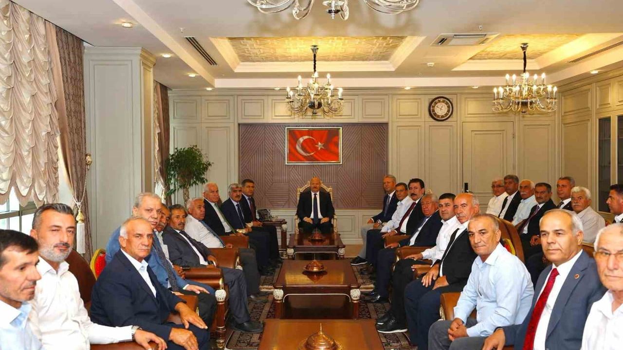 Vali Abdullah Küçük kırsal yatırımları değerlendirdi