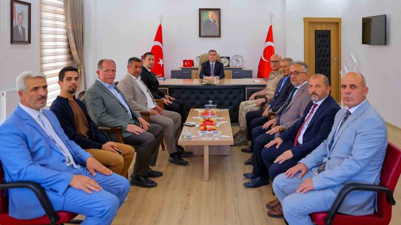 Vali Eldivan’dan Deniz Yıldırım’a hayırlı olsun ziyareti; ilçe hizmetleri öncelik oldu