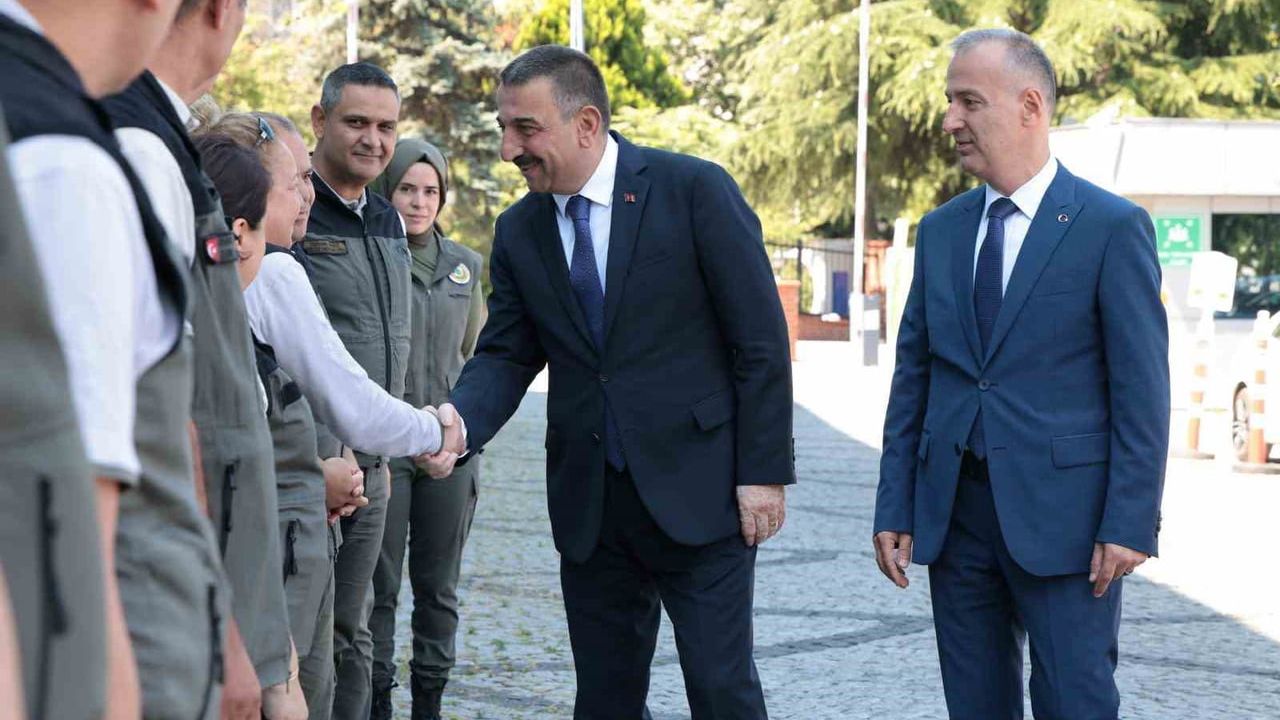 Vali Hacıbektaşoğlu'ndan Zonguldak Orman Bölge Müdürlüğü'ne ziyaret