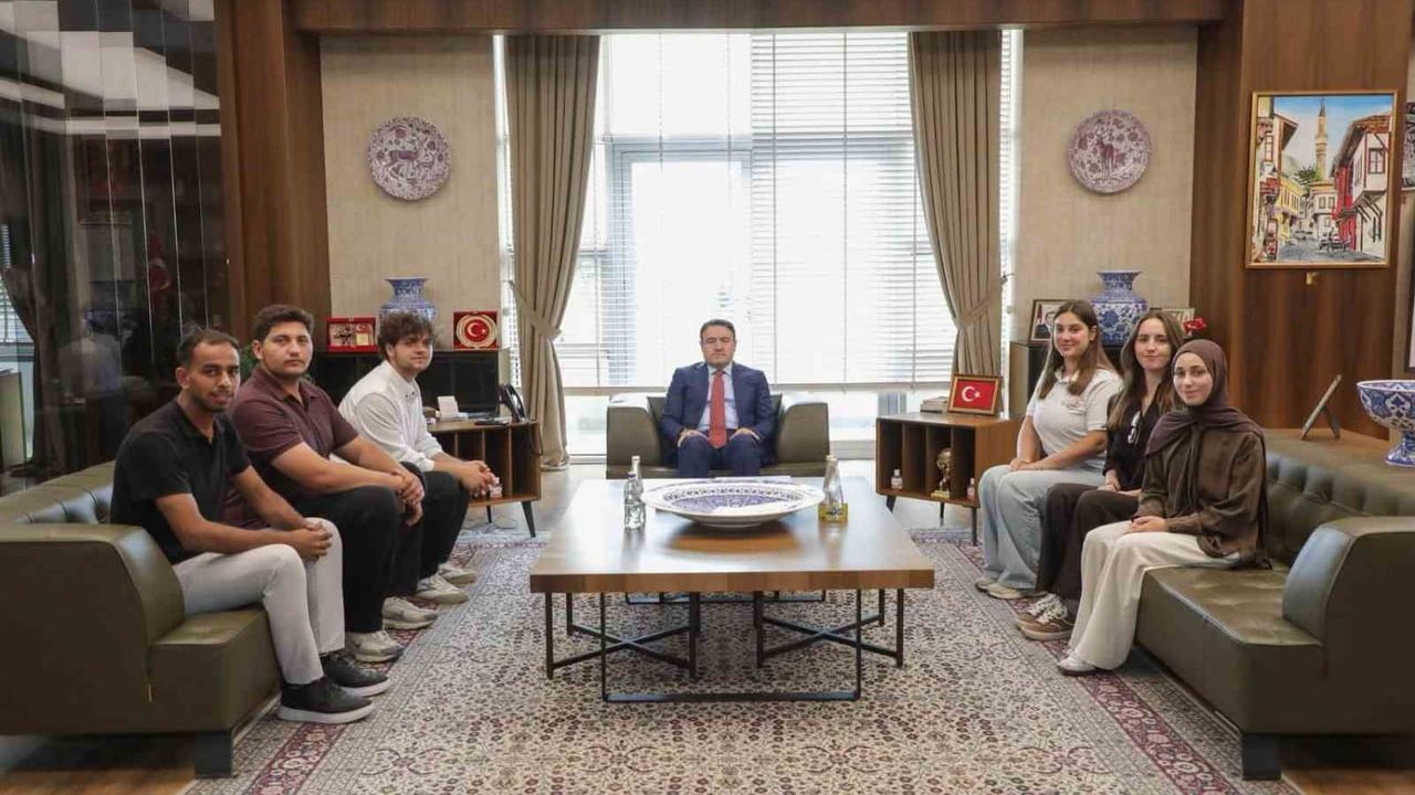 Vali Işın, DUSCART takımını ağırladı