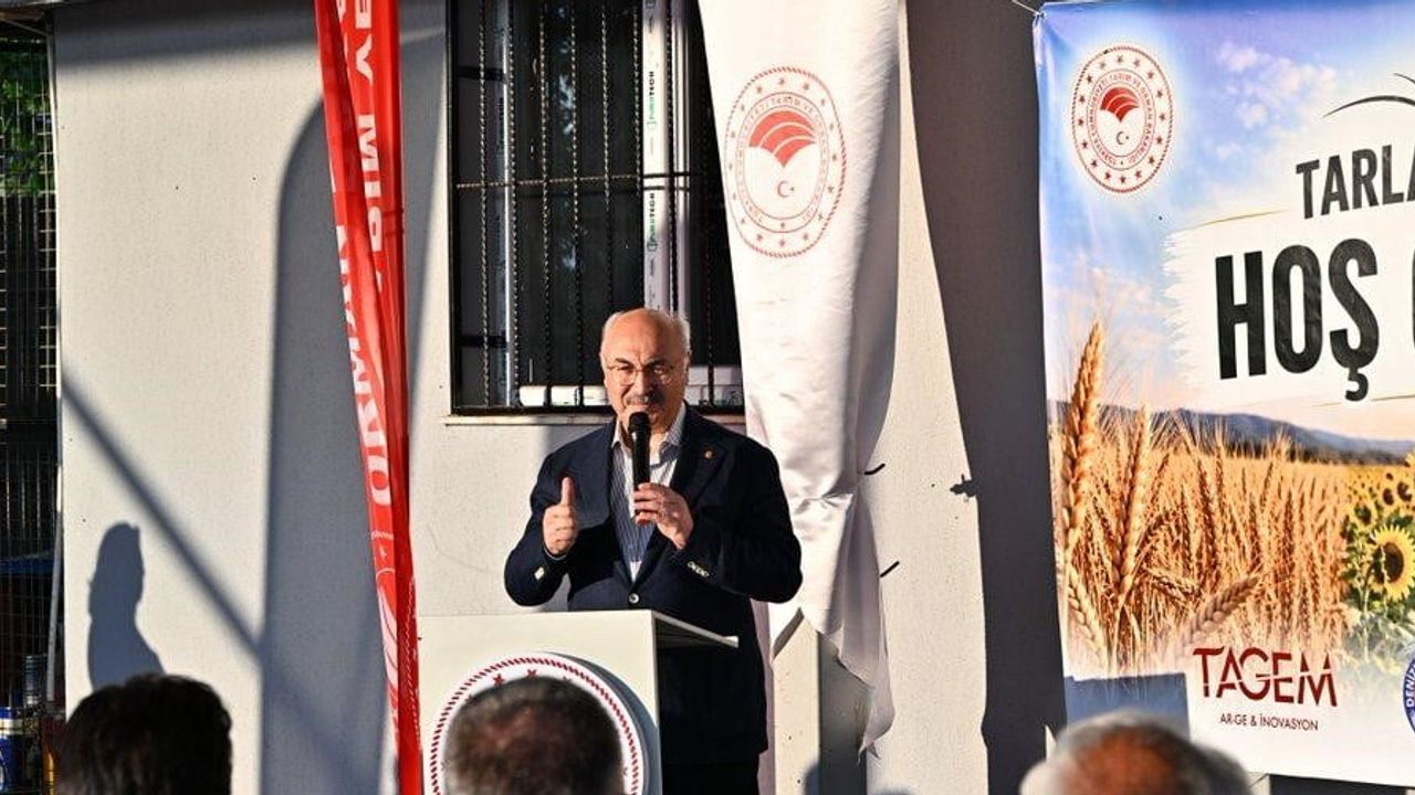 Vali Köşger Yumrutaş'ta yeni yerli hububat çeşitlerinin hasadına katıldı