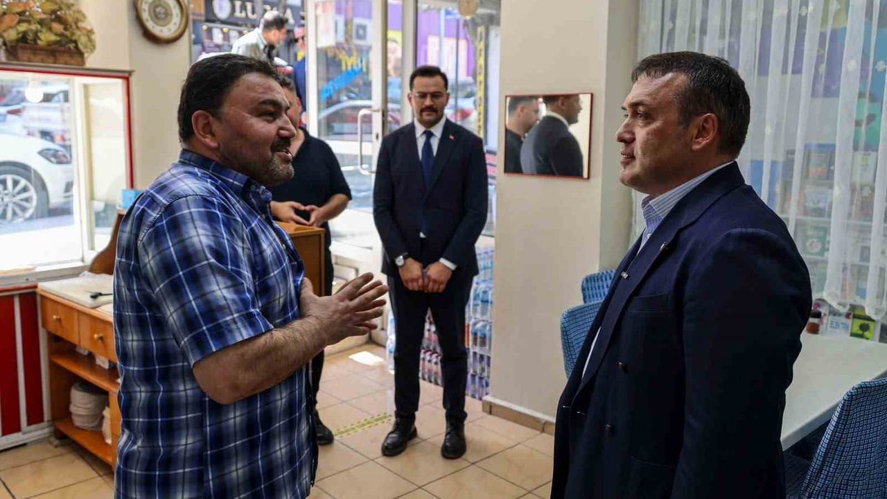 Vali Sözer, çarşı esnafını ziyaret etti