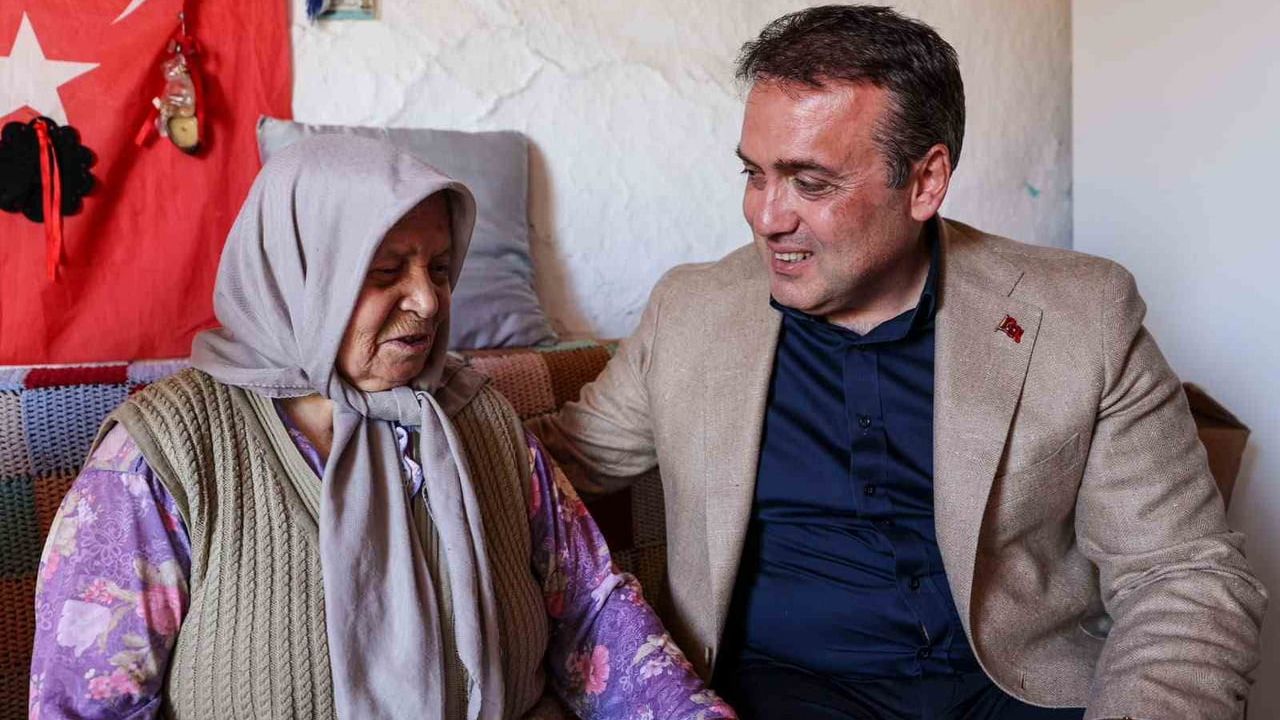 Vali Sözer'den hane ziyaretinde şefkat eli