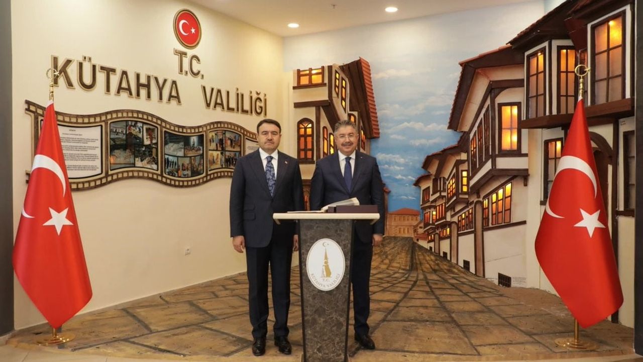 Vali Yılmaz'dan Kütahya'ya iş birliği ziyareti