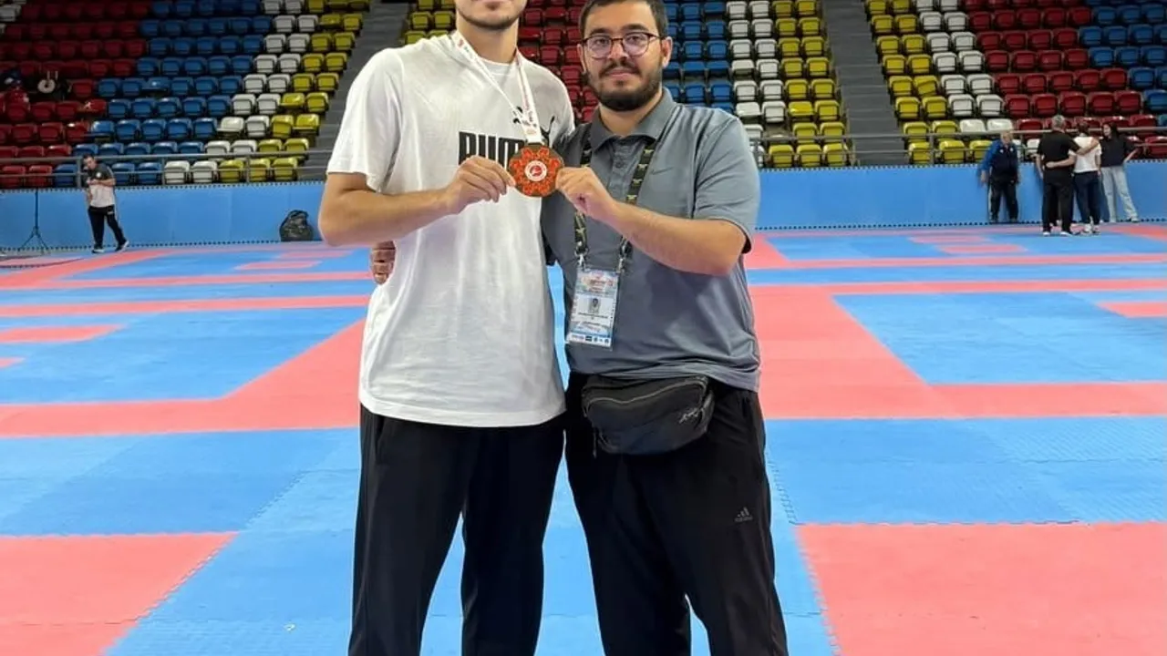 Vanlı sporcu Alim Yönten Türkiye şampiyonu oldu