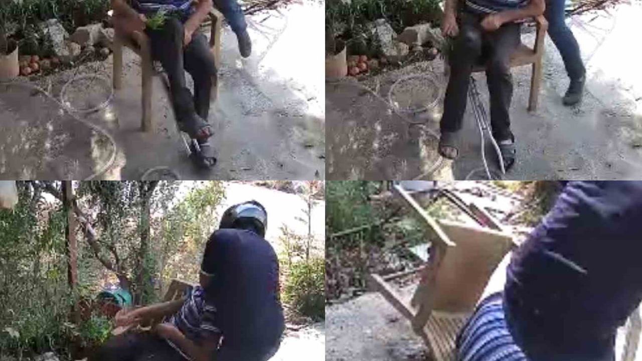 Yaşlı adamın boynuna saldırıp kaçan şüpheli kamera kayıtlarıyla yakalandı
