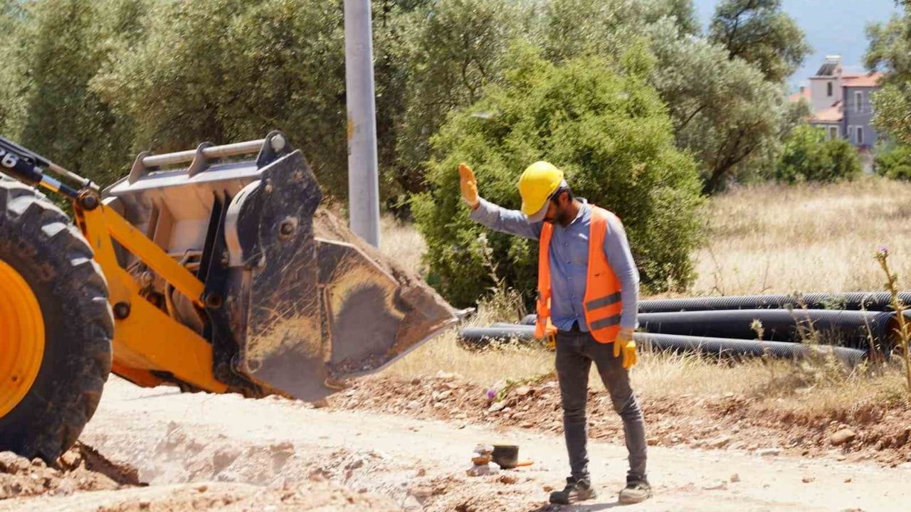 Yatağan’da yeni yerleşim birimine kanalizasyon hizmeti