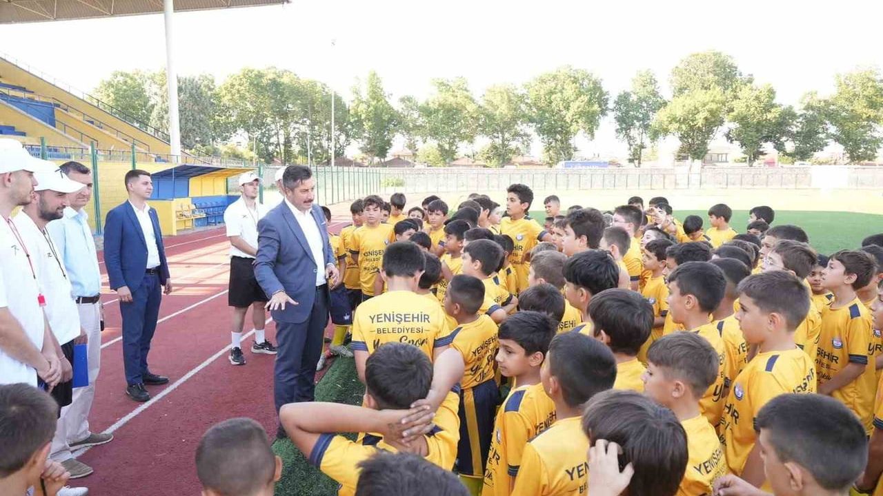Yenişehir’de yaz spor okulu heyecanı başladı
