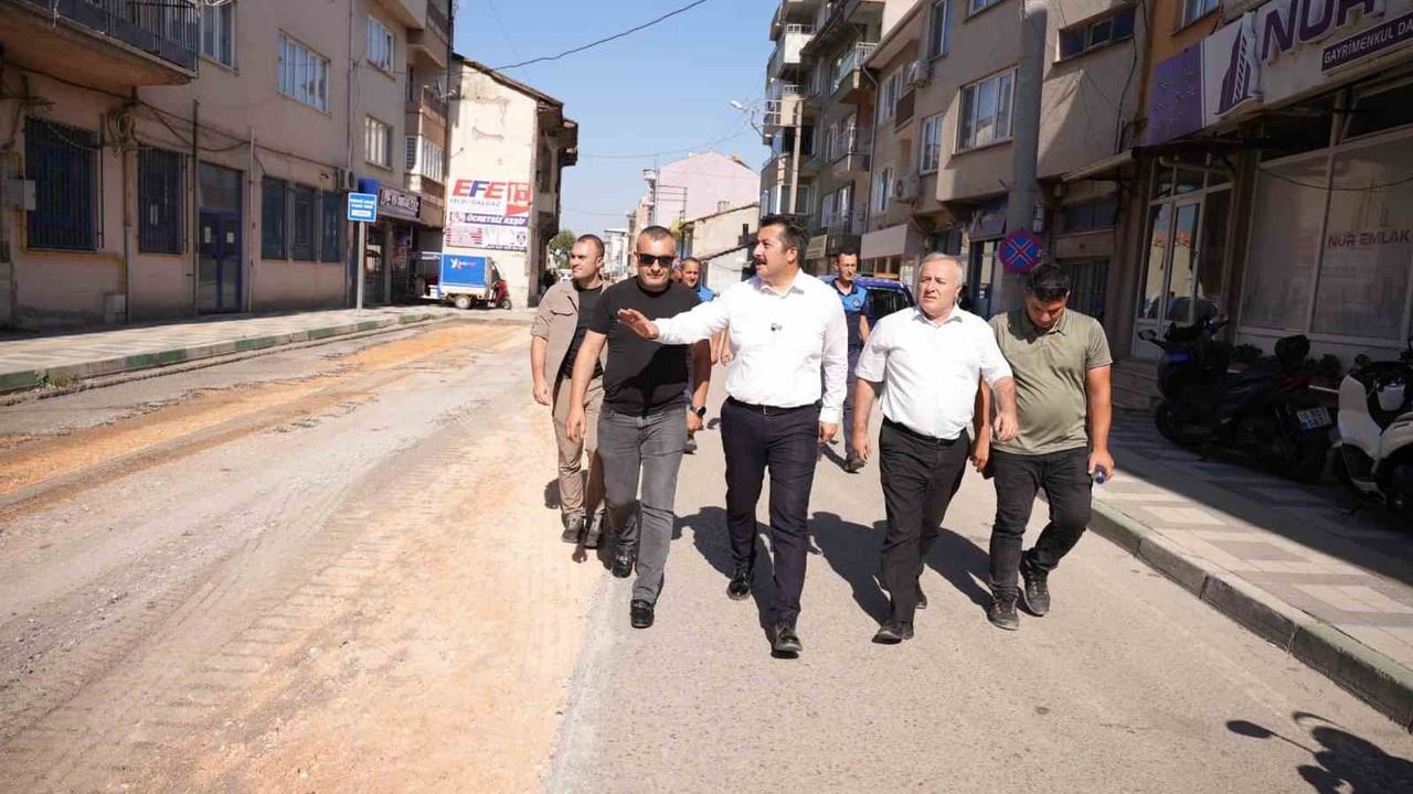 Yenişehir’in ana caddelerinde sıcak asfalt tamamlandı