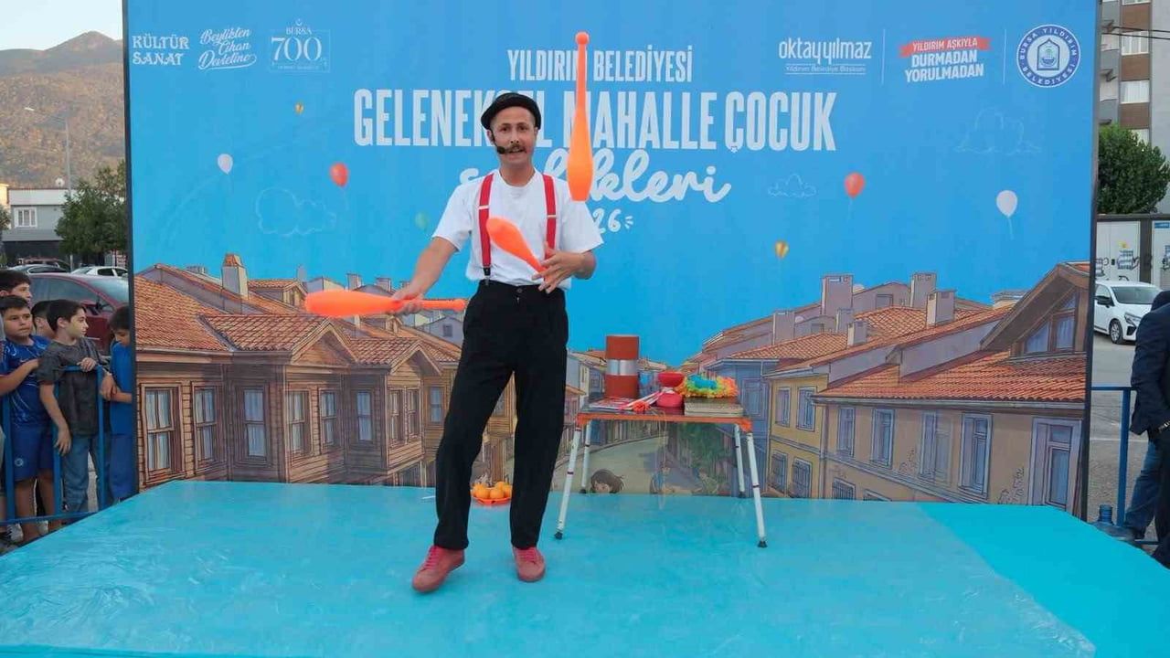 Yıldırım’da sokaklar şenlendi