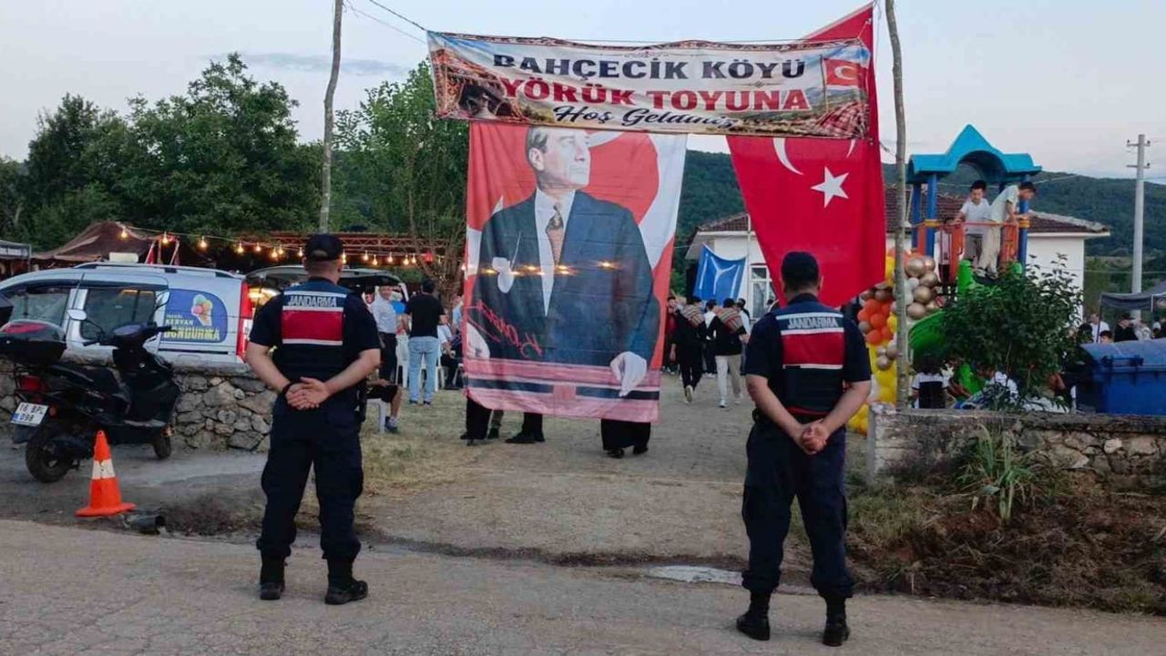 Yörük toyu şenliği'nde üst düzey güvenlik önlemi