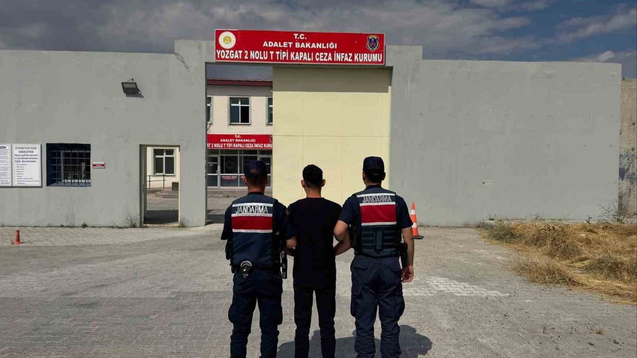 Yozgat’ta 6 yıl hapis cezası olan firari hükümlü yakalandı