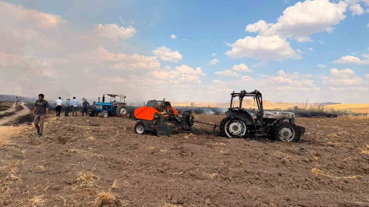 Yozgat'ta örtü yangını tarım arazilerine sıçradı