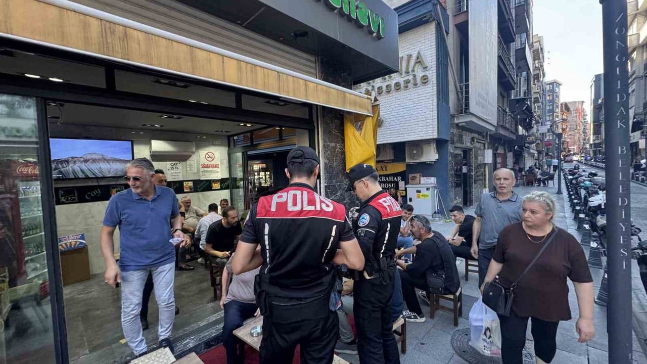 Zonguldak'ta çay ocaklarında huzur ve güven uygulaması