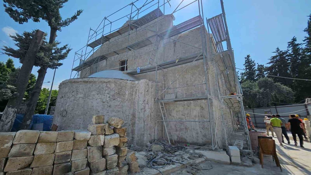441 yıllık İskenderun Aziz Corc kilisesi orijinal kubbesine kavuşuyor