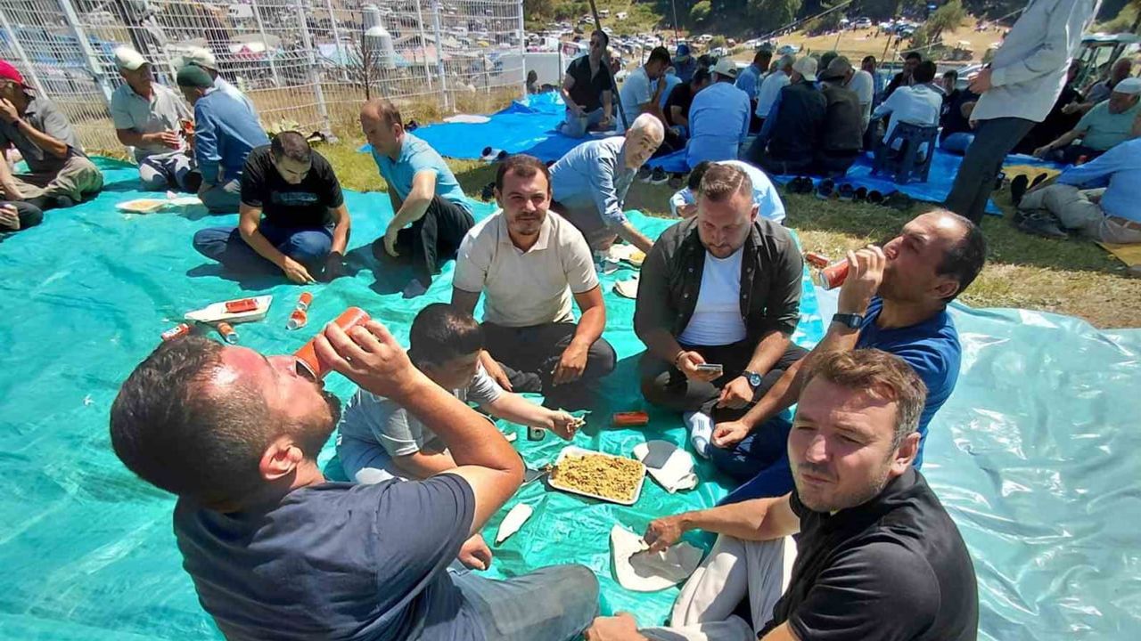 Abant’ta Hacet Bayramı imece ruhuyla Örencik yaylasında