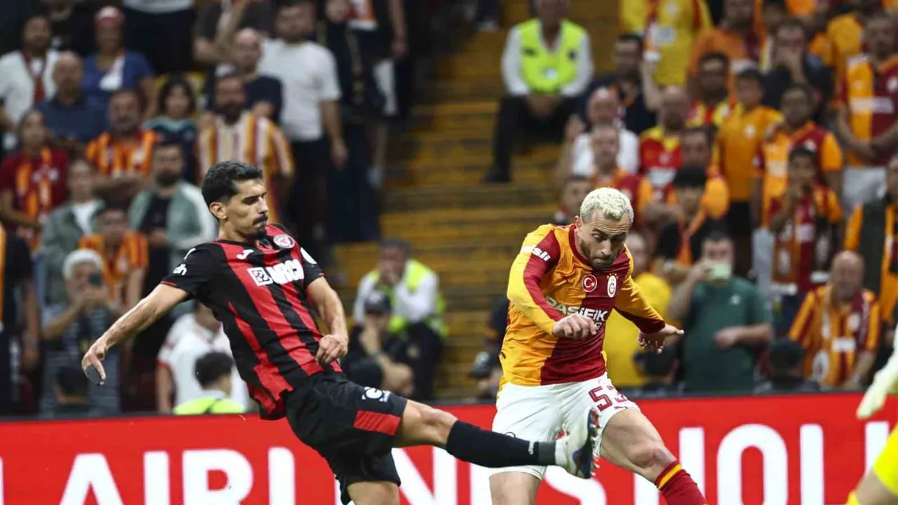 Açılış maçında gol sesi çıkmadı: Galatasaray-Çorum FK ilk yarı