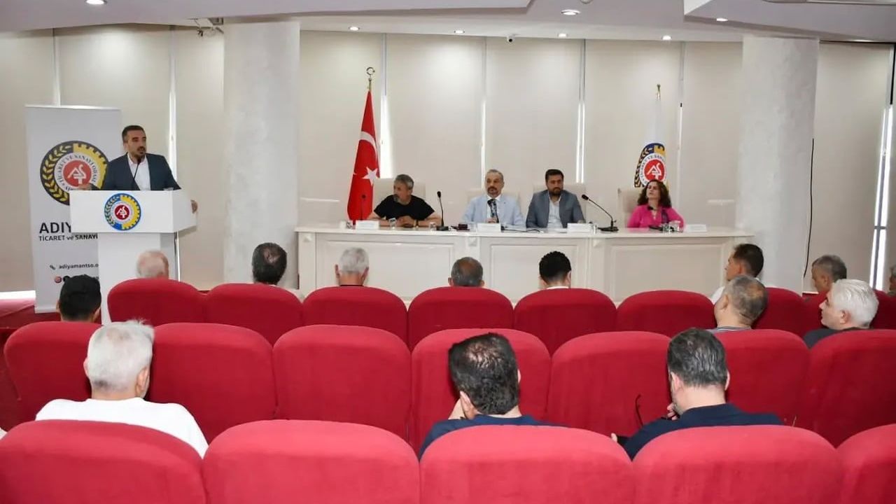 Adıyaman ATSO meclisi 250 iş yeri kapasiteli sanayi sitesi ihalesini ve çarşı projelerini değerlendirdi
