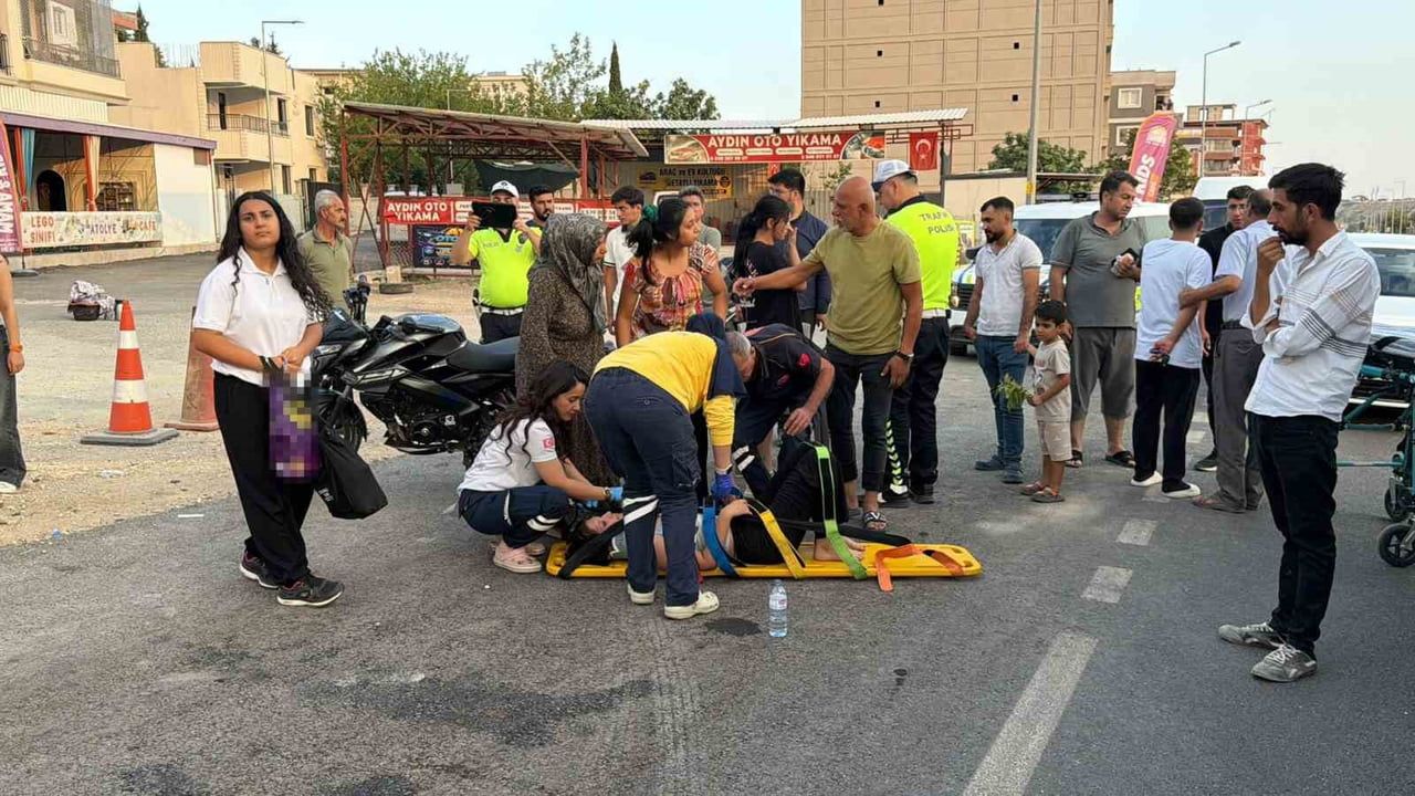 Adıyaman'da ehliyetsiz sürücünün karıştığı trafik kazasında iki yaralı