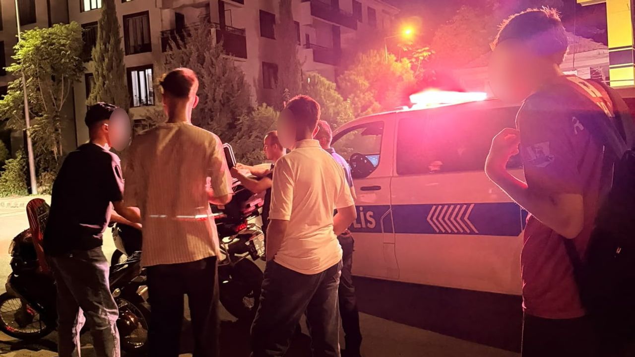 Adıyaman'da kasksız, plakası olmayan ve ehliyetsiz sürücüye 86 bin lira ceza