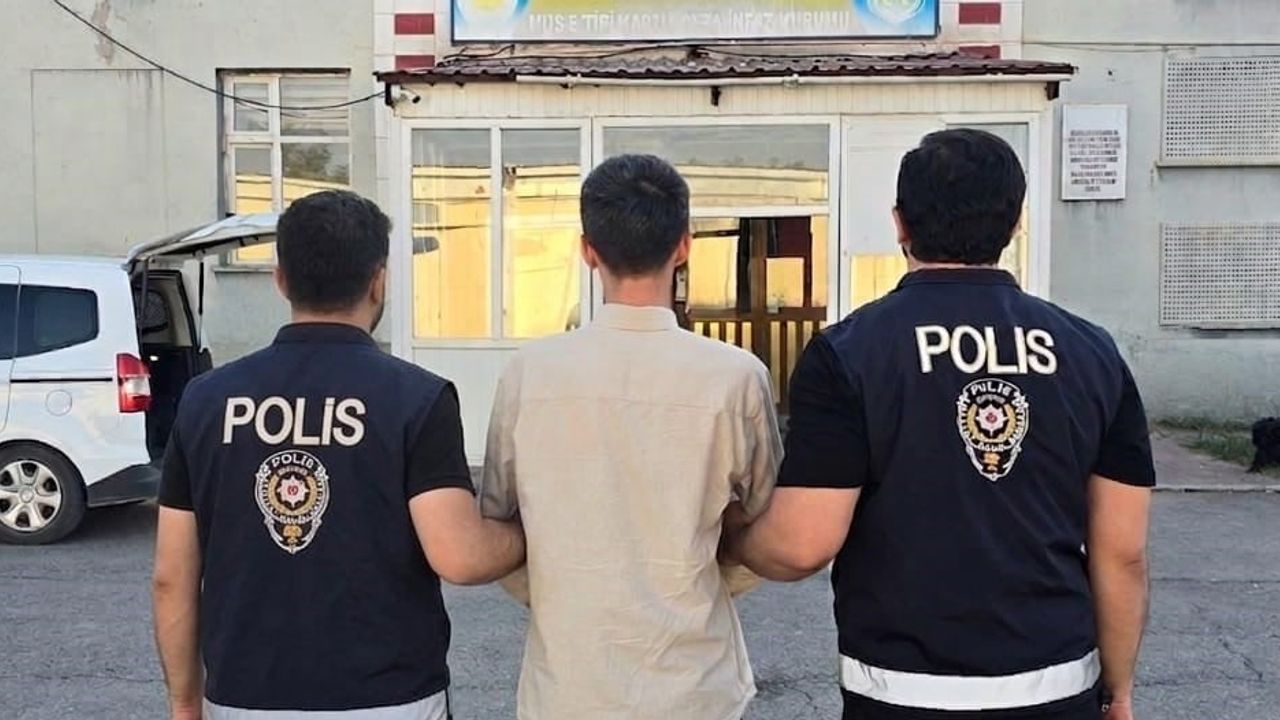 Adliyeden cezaevine: Muş'ta 8 yıl 3 ay hapisle aranan hükümlü yakalandı