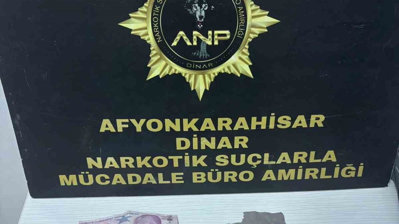 Afyonkarahisar'da sokak satıcılarına operasyon: bir şüpheli cezaevine gönderildi