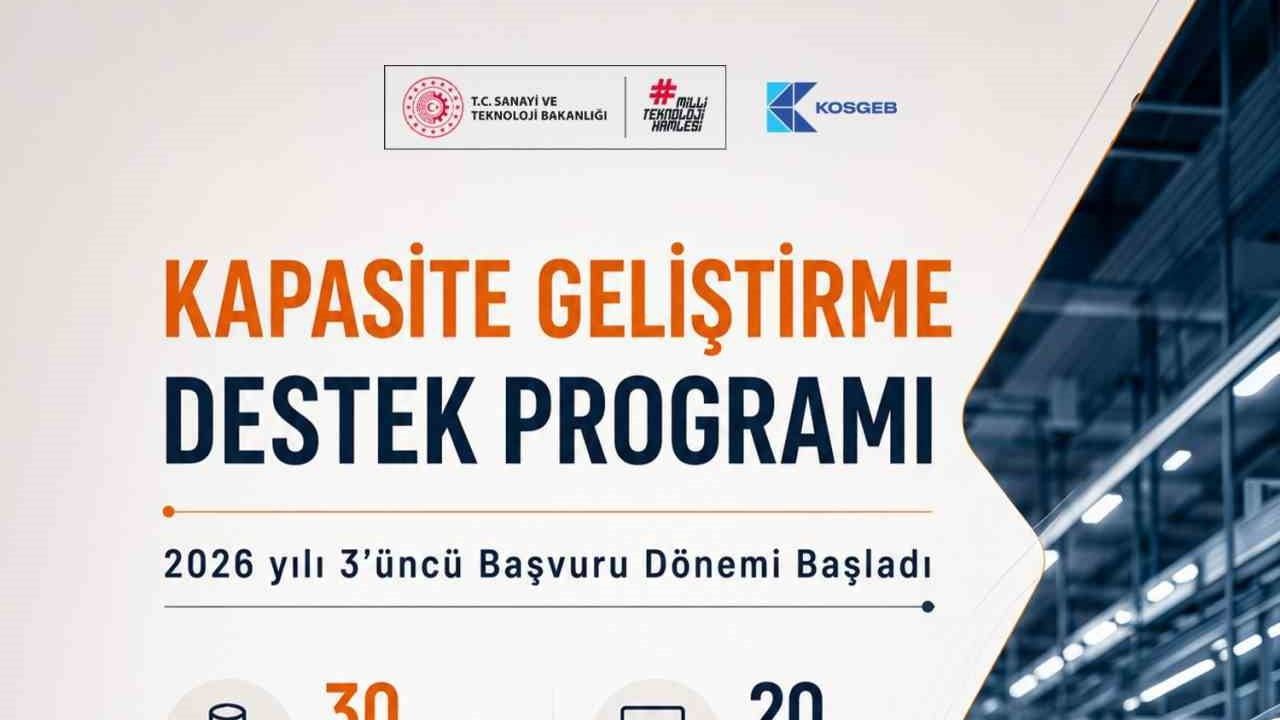 Ağrı'da KOSGEB kapasite geliştirme destek başvuruları başladı
