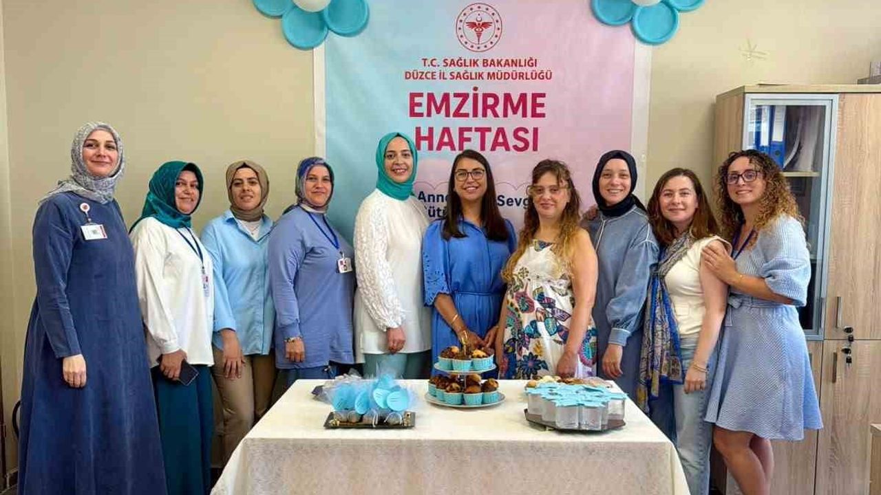 Akçakoca'da Gebe Okulu'nda anne sütü bilincine vurgu