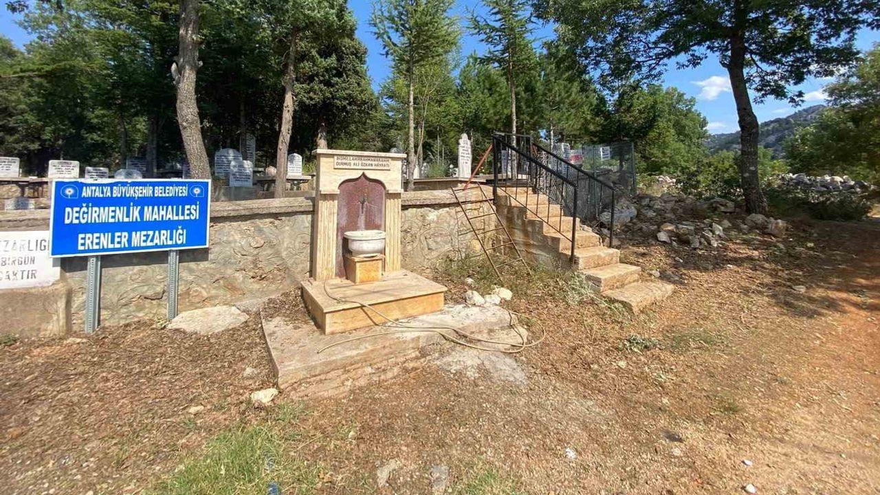 Akseki mezarlıklarında güvenlik ve düzene yönelik kapsamlı çalışma