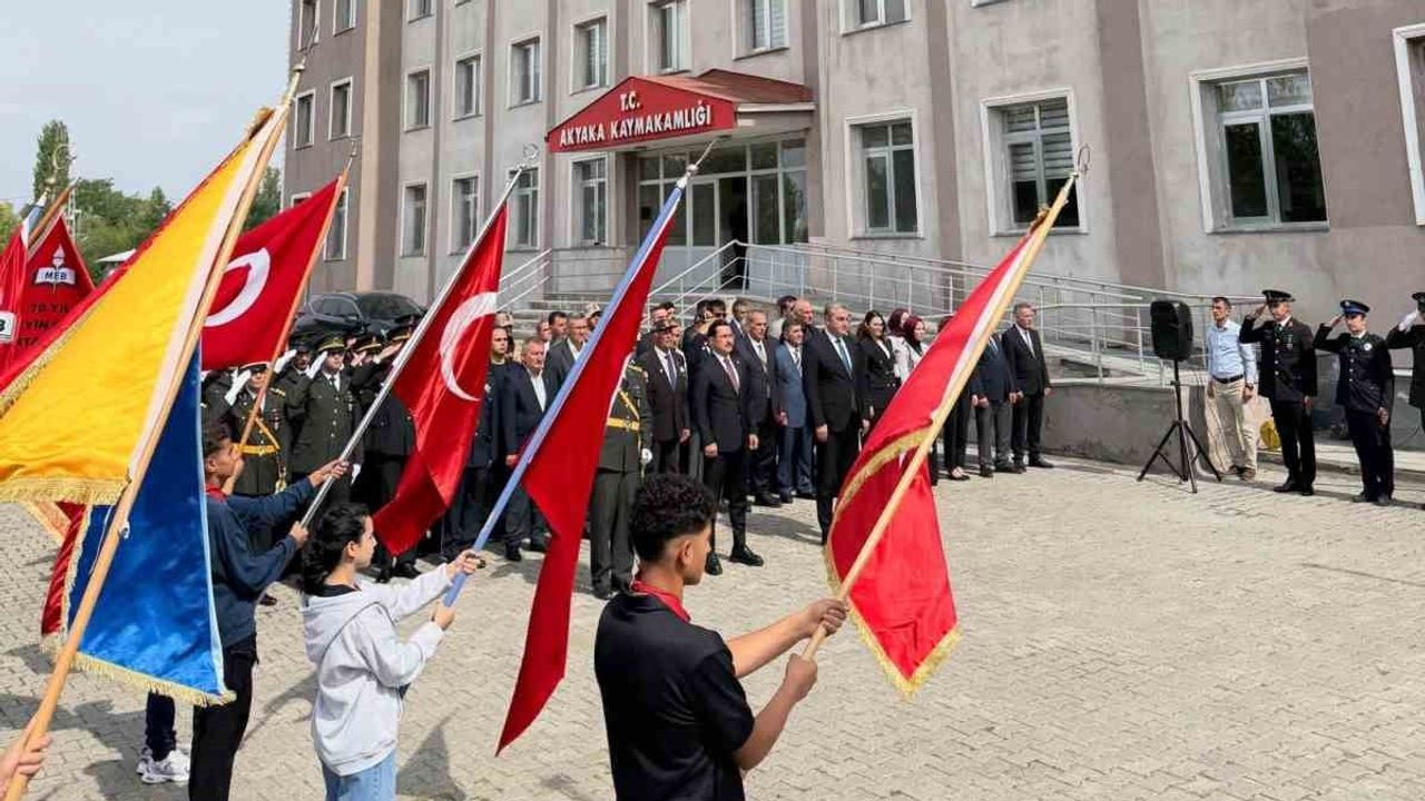 Akyaka’da 30 ağustos: şehit aileleri ve gaziler vefa ile anıldı