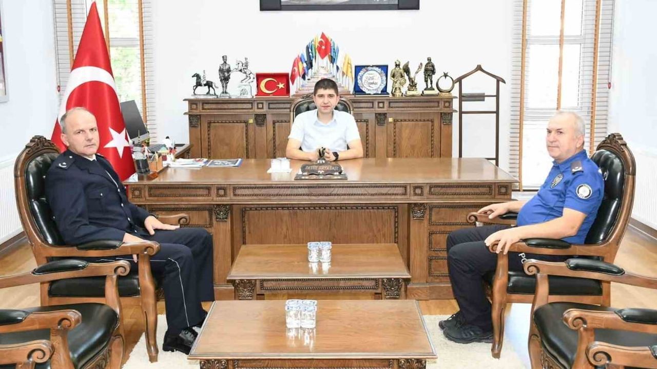 Alaçam'da güvenliğin yeni sorumlusu Ahmet Gün göreve başladı