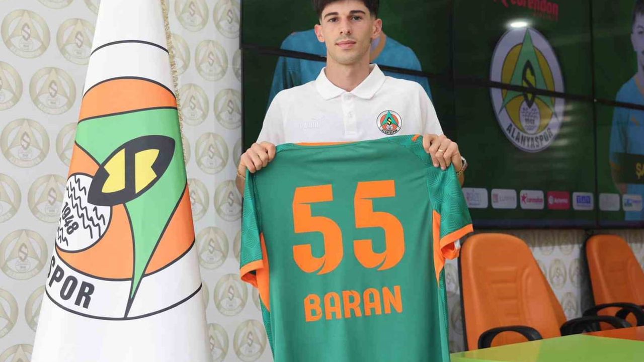 Alanyaspor Baran Ali Gezek'e 4 yıllık güven oyu verdi