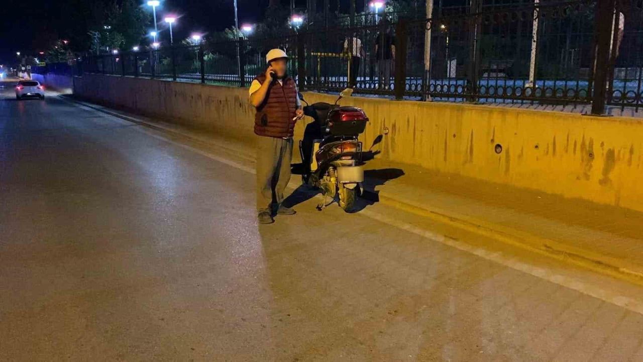 Alkollü elektrikli motosiklet sürücüsüne 52 bin lira ceza ve iki yıllık ehliyet kaybı