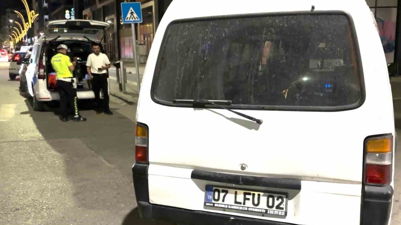 Alkollü sürücü trafikte tehlike yarattı, ehliyetine el konuldu