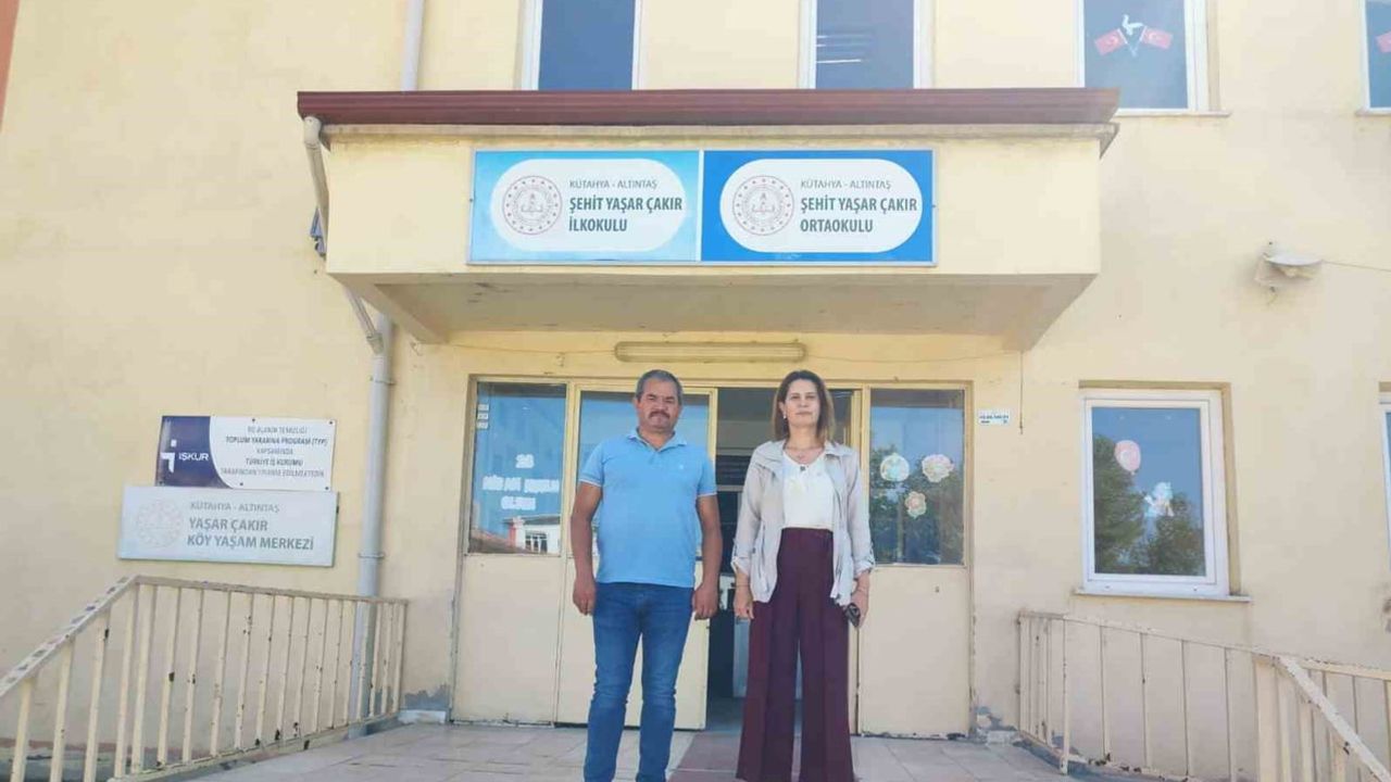 Altıntaş'ta köy okulları güçleniyor: kapsamlı tadilatlarla yeni döneme hazırlanıyor