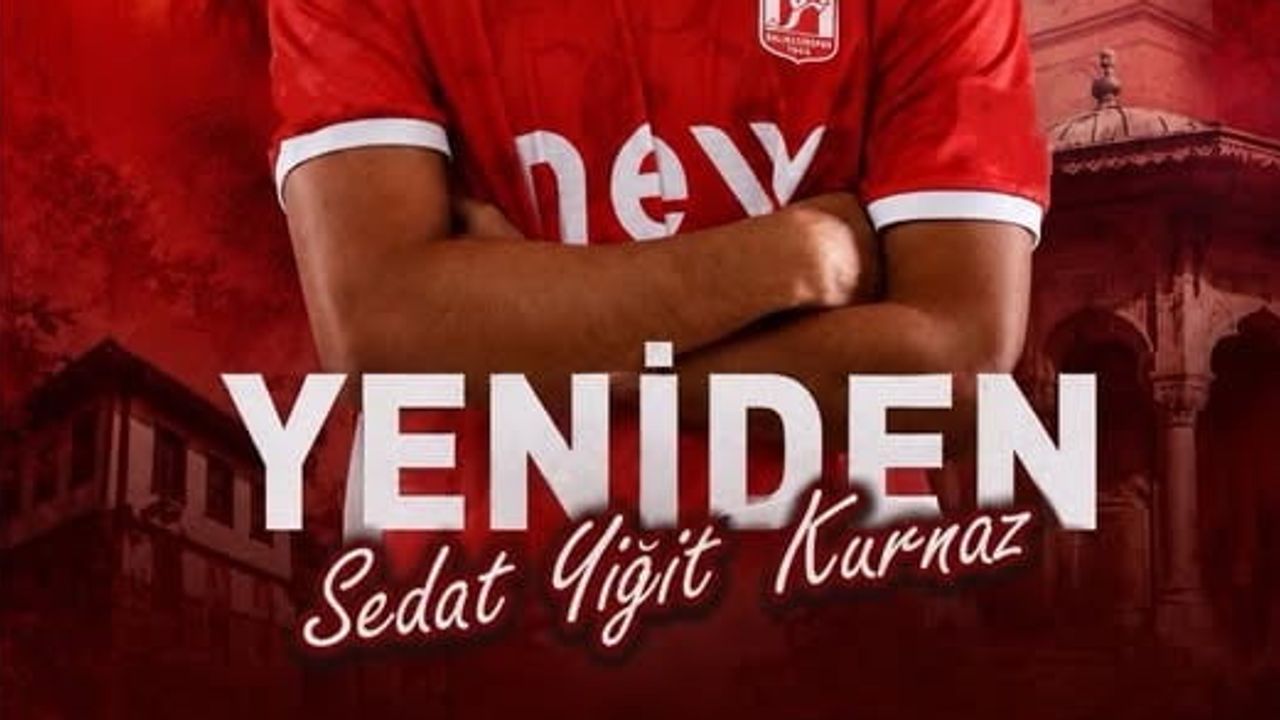 Altyapıdan gelen umut: Sedat Yiğit Kurnaz Balıkesirspor formasıyla kaldı