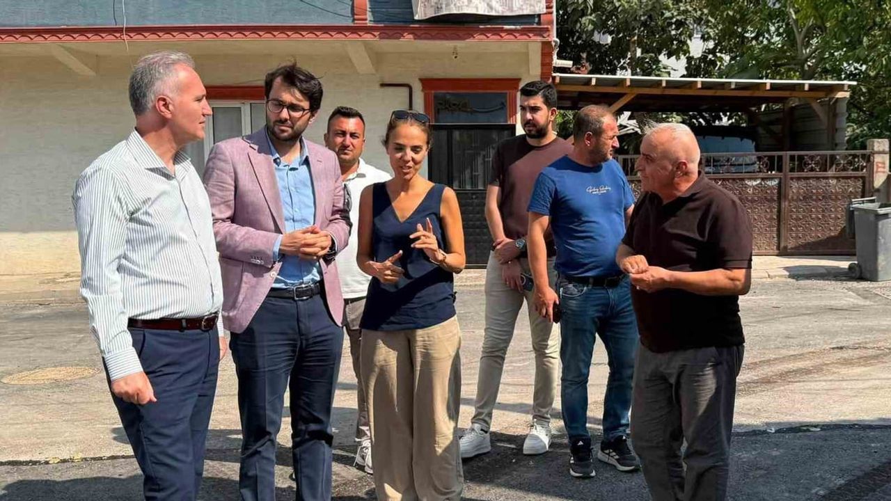 Altyapıdan üstyapıya dönüşüm: Taban Huzur ve Cerrah'da saha denetimi yaptı