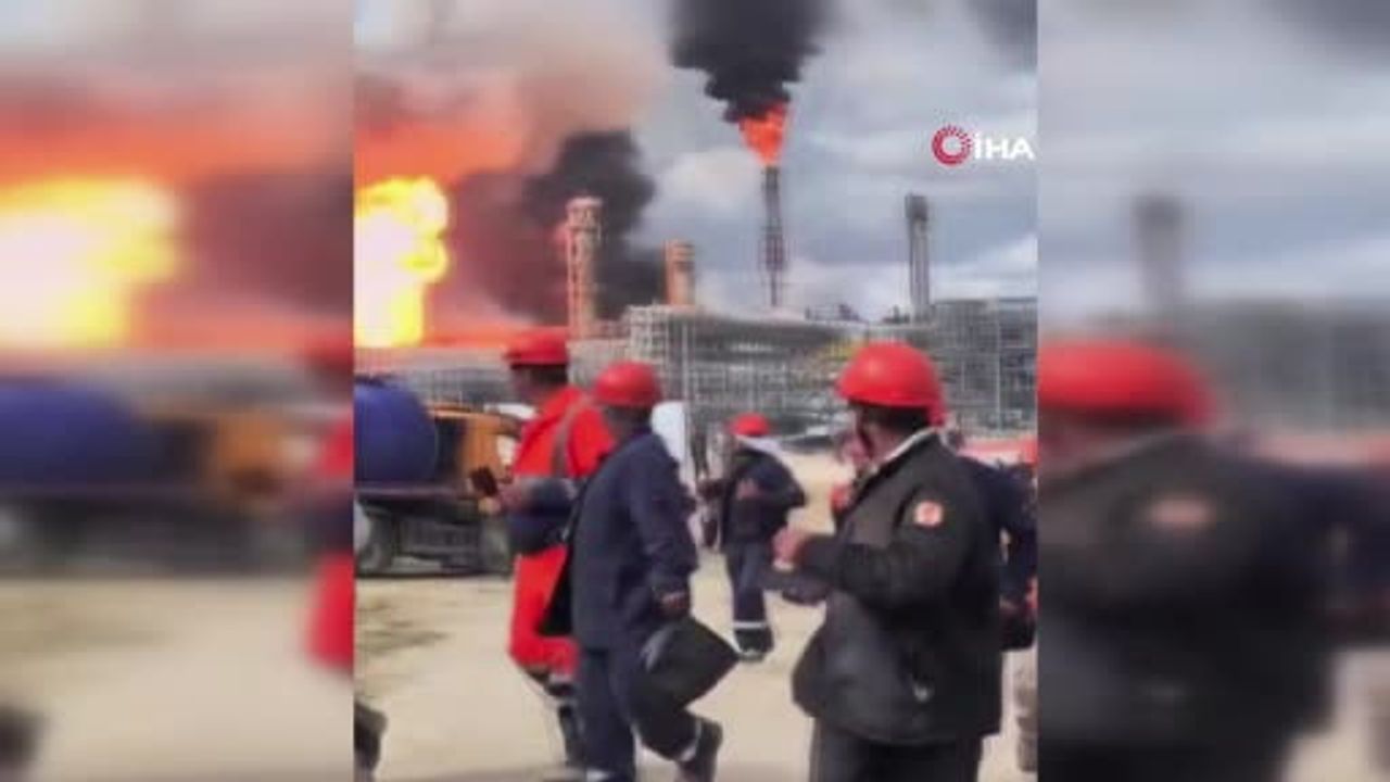 Amur'da inşaat halindeki gaz-kimya kompleksindeki yangında ölü sayısı 7'ye çıktı